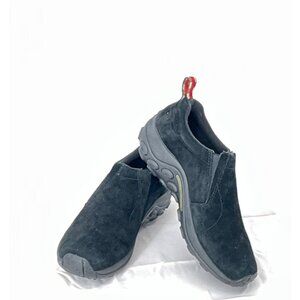 Merrell Women's 9 1/2 Black Jungle Moc‎ Performance Slip-On Shoes